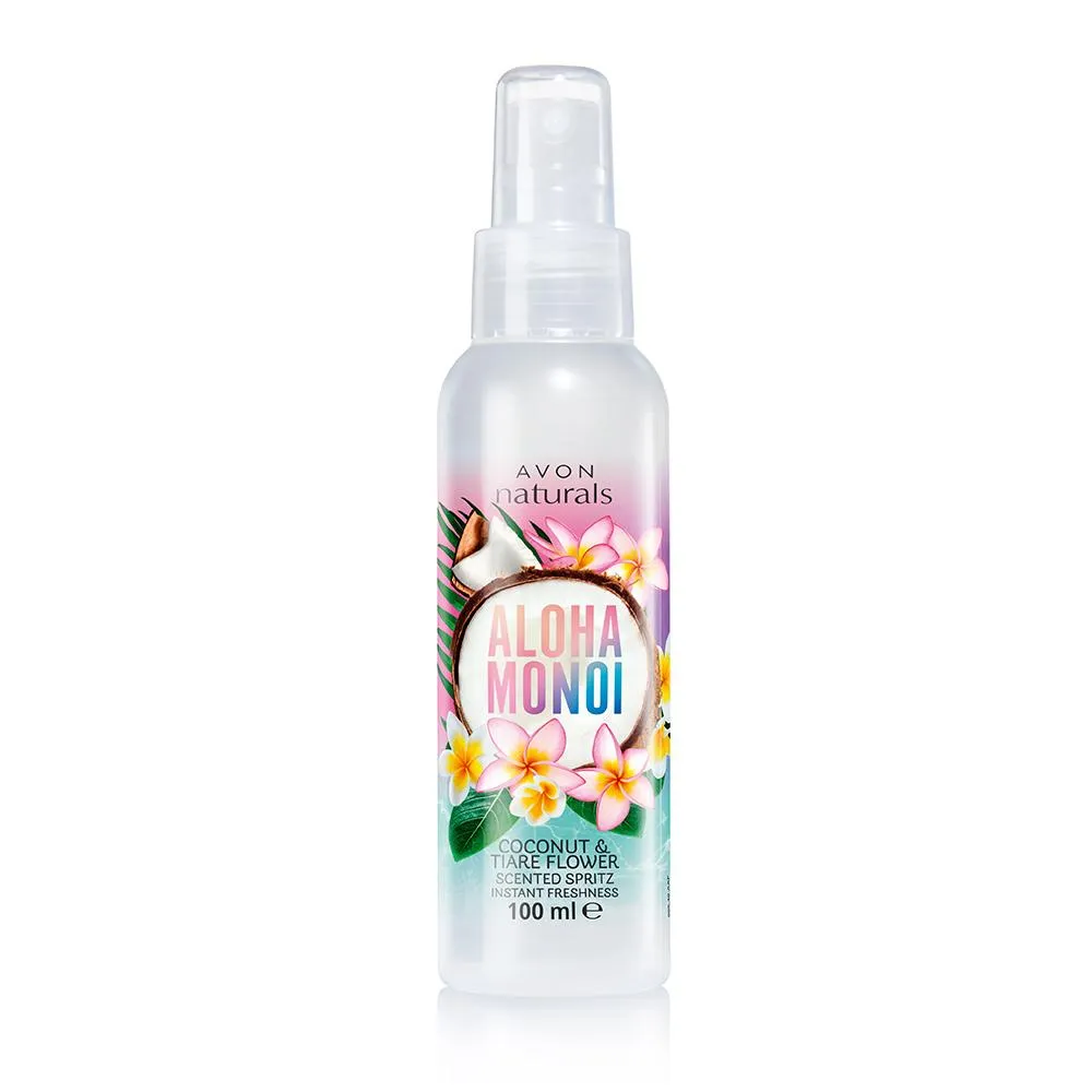 Avon Naturals Aloha Monoi Coconut & Tiare Flower Body Mist - 100ml