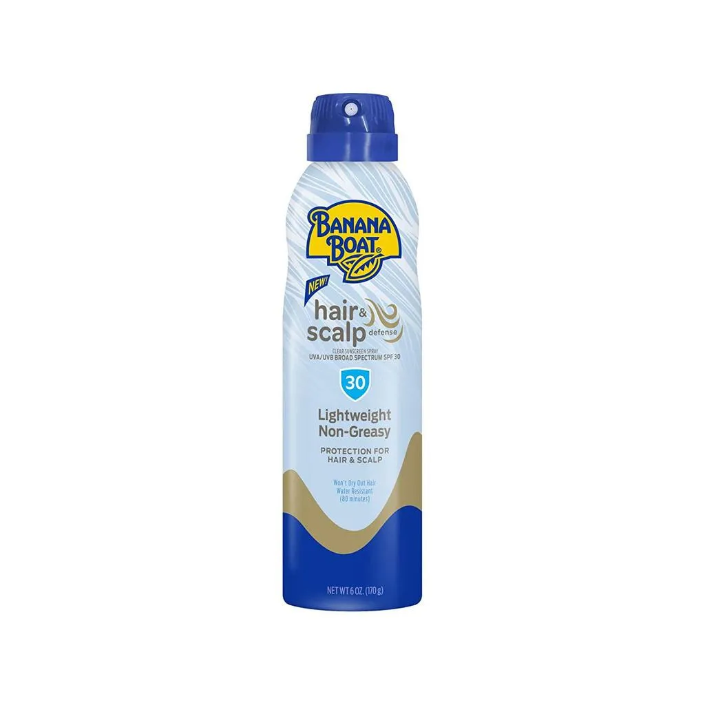 Banana Boat SPF 30 Hair And Scalp Defense 6 Oz Spray