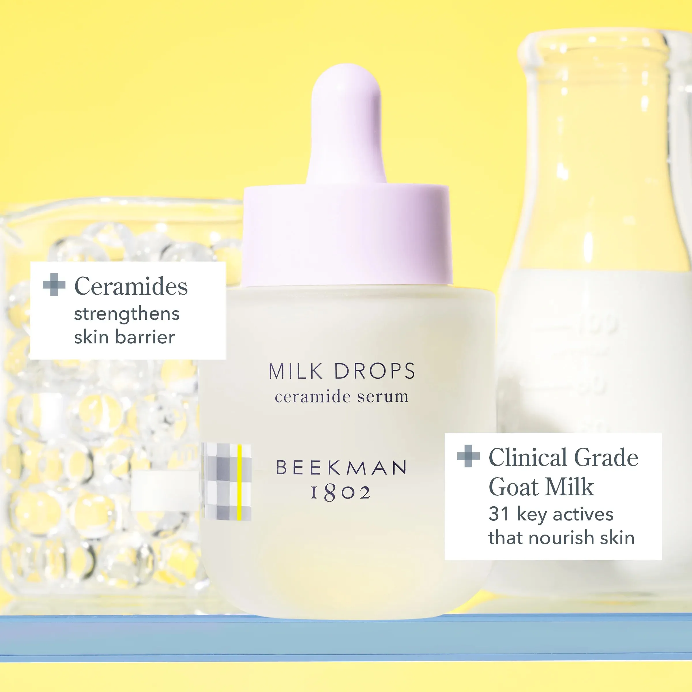 Beekman 1802 Milk Drops Ceramide Serum (Pack of 2)
