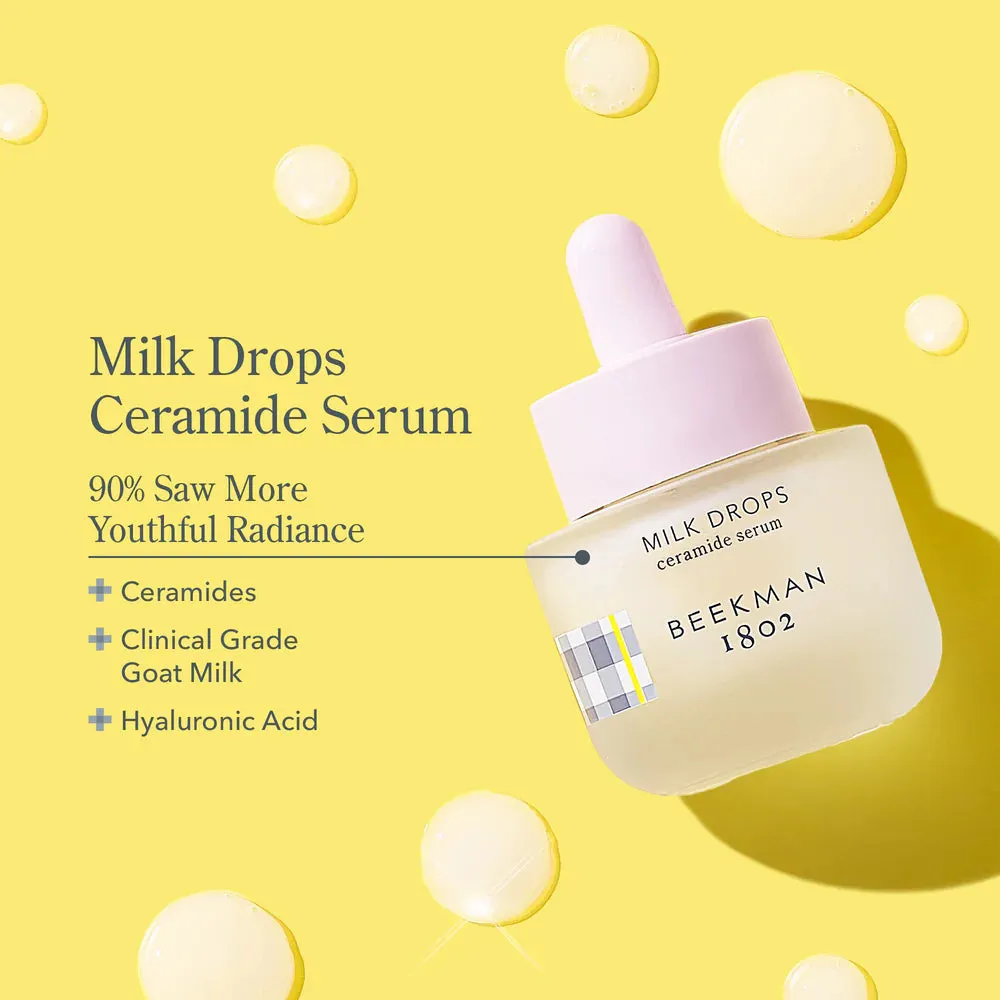 Beekman 1802 Milk Drops Ceramide Serum (Pack of 2)
