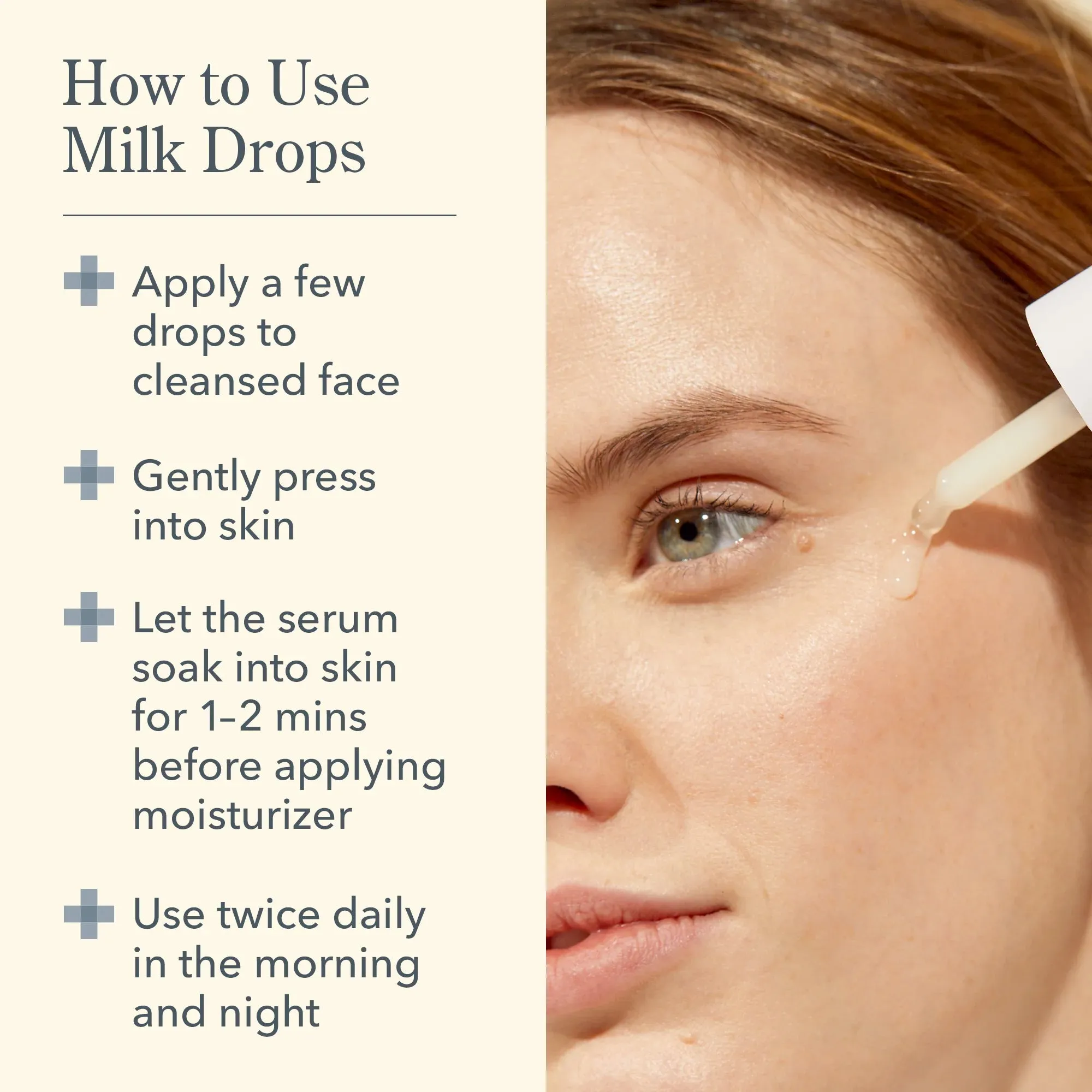 Beekman 1802 Milk Drops Ceramide Serum (Pack of 2)