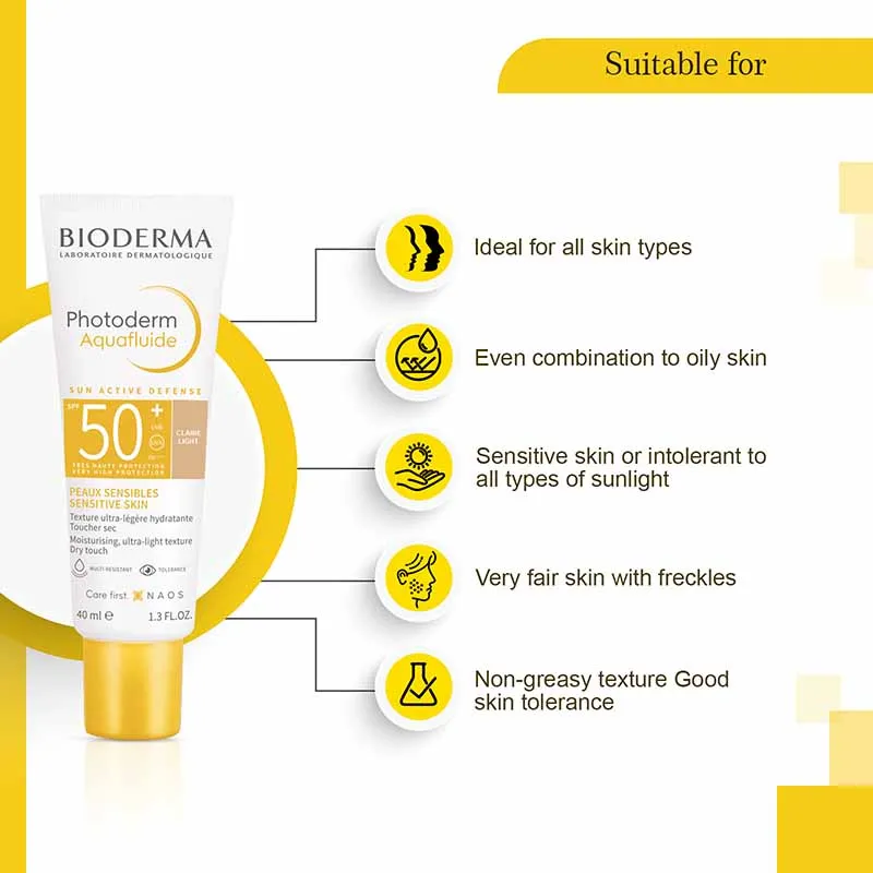 Bioderma Photoderm Aquafluide Sunscreen SPF 50 