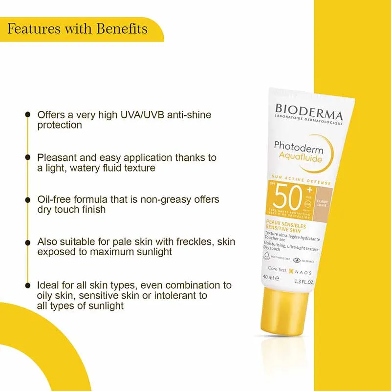 Bioderma Photoderm Aquafluide Sunscreen SPF 50 