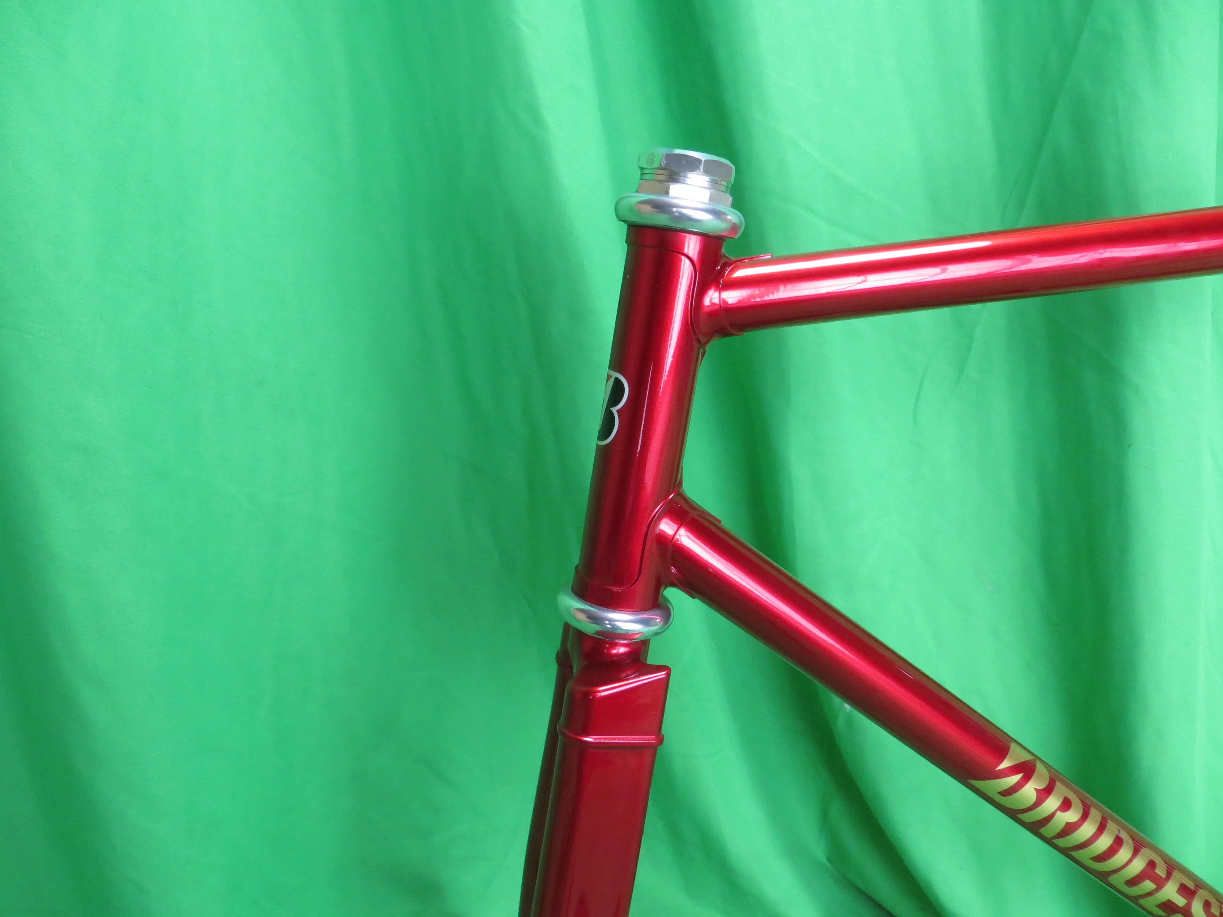Bridgestone Columbus Max Fork // Candy Red Metallic // 54cm