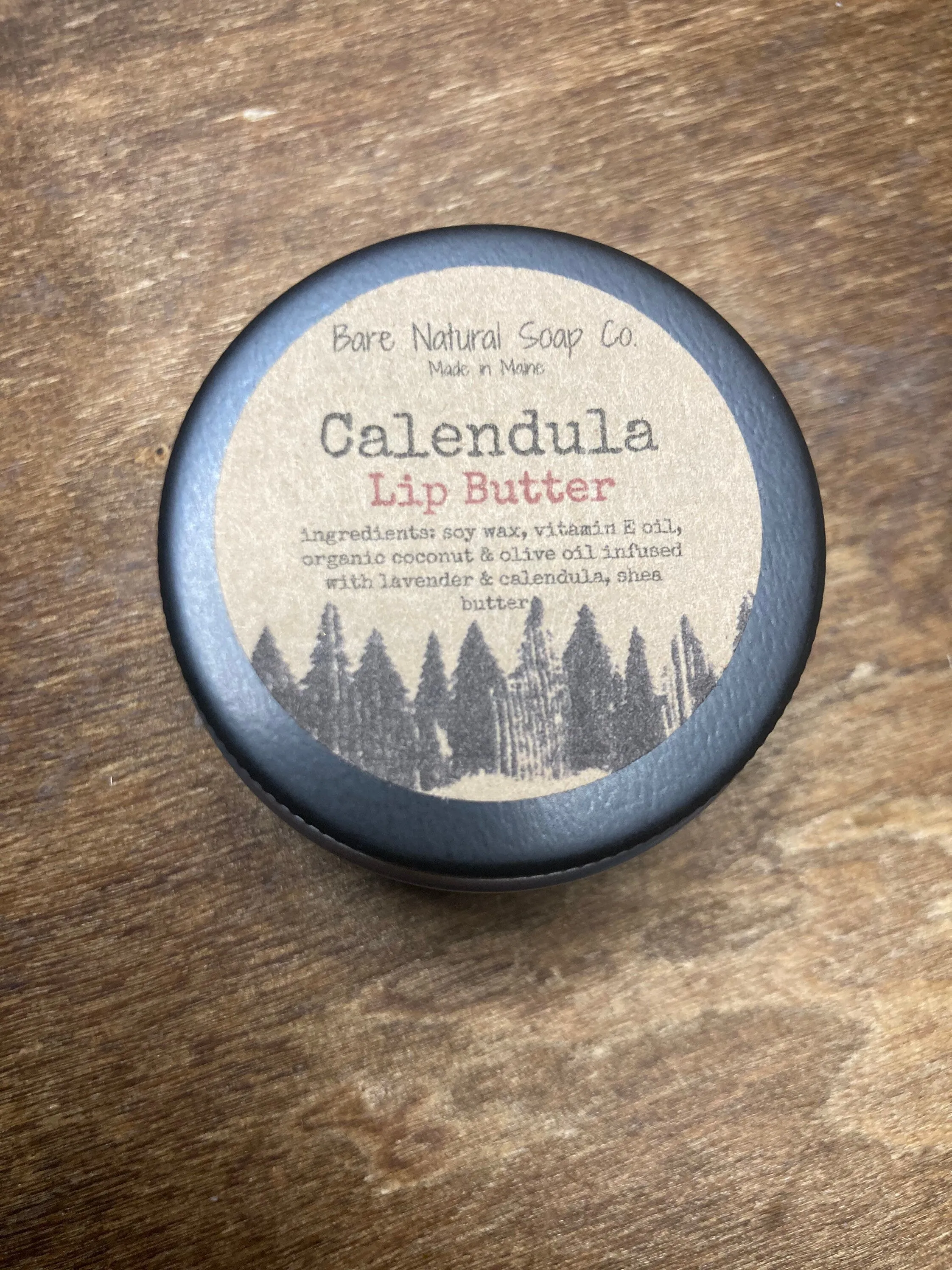 Calendula Lip Butter |  Organic & Natural Lip Balm