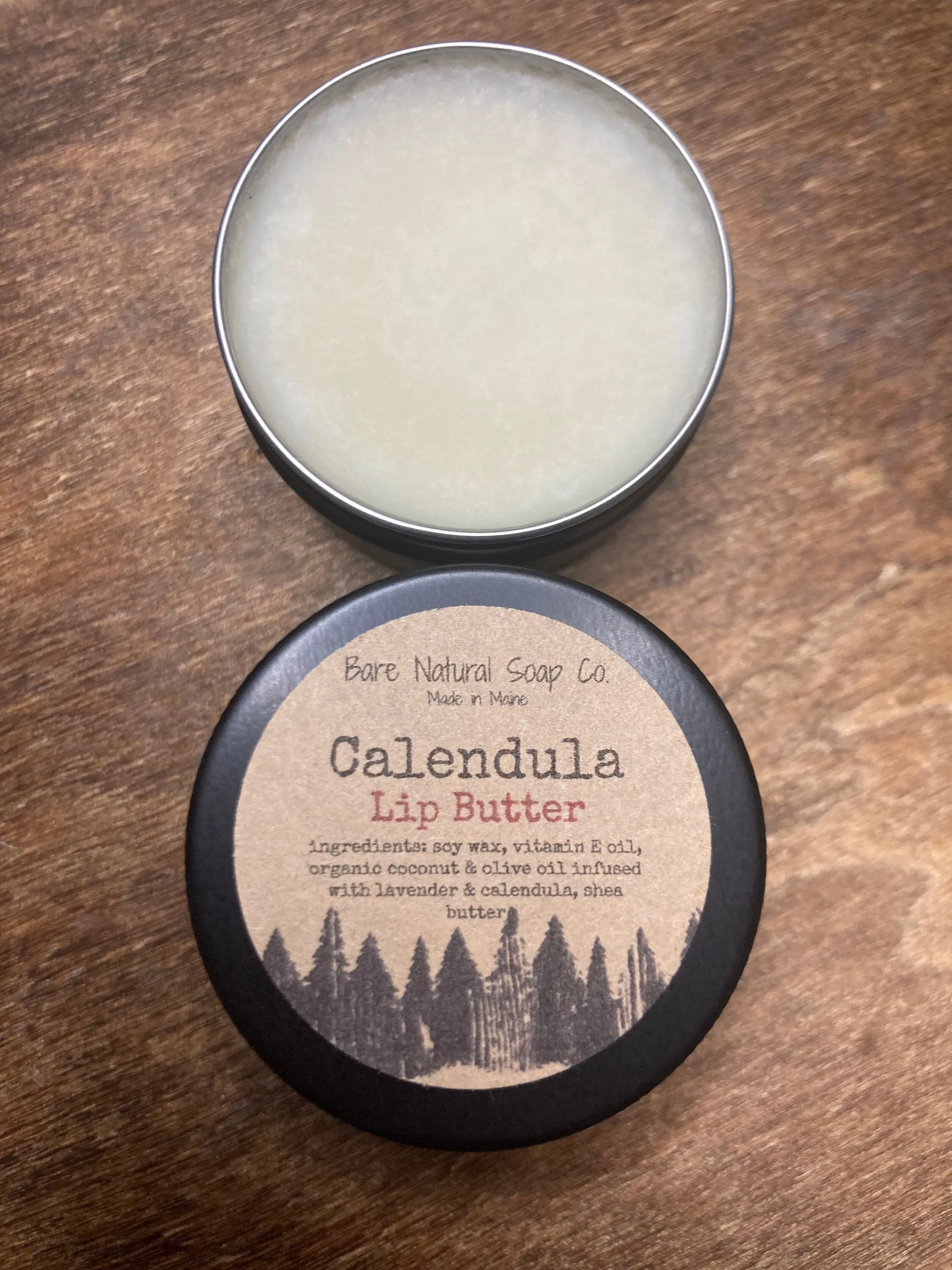 Calendula Lip Butter |  Organic & Natural Lip Balm