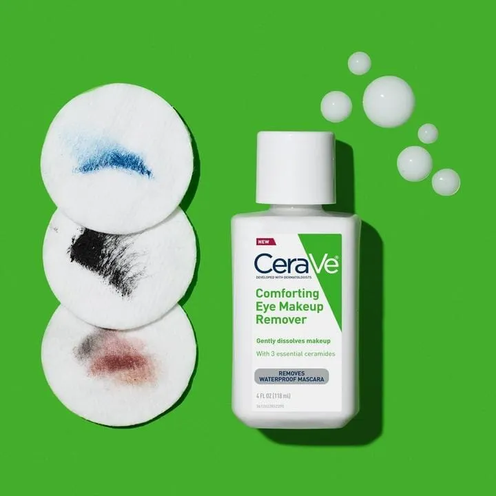 CeraVe Comforting Eye Makeup Remover with Hyaluronic Acid