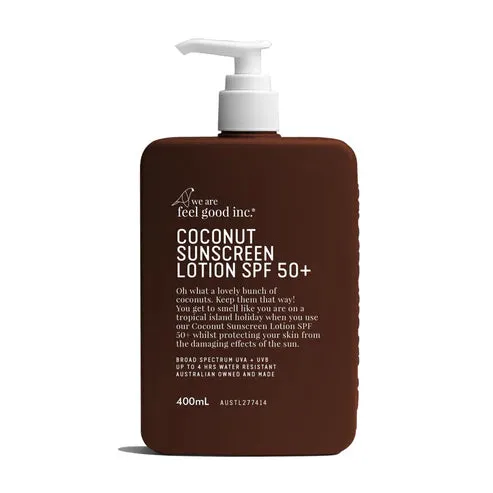COCONUT SUNSCREEN LOTION SPF50  400ml