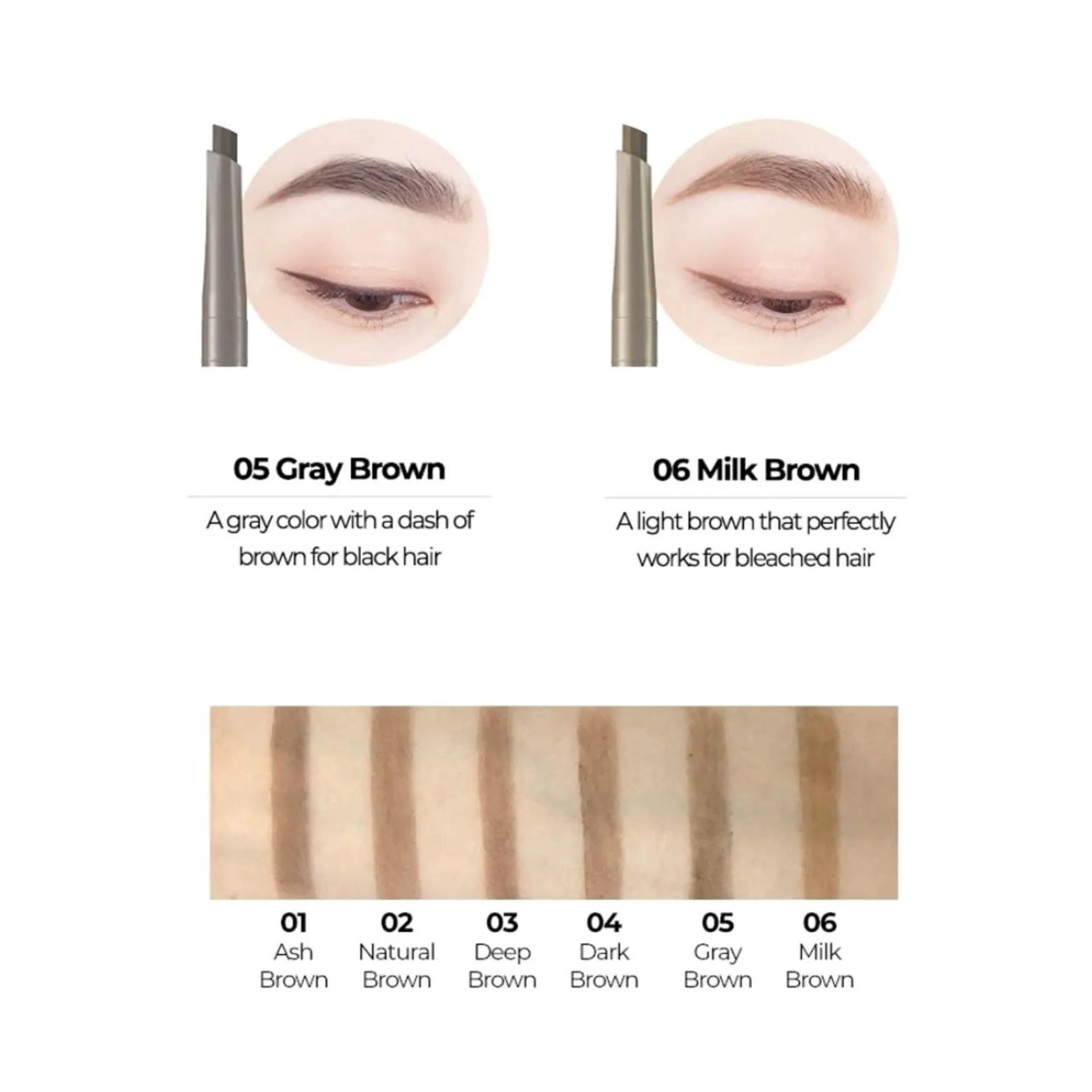 Colorgram Artist Formula Auto Brow Pencil (03 Deep Brown) 韩国Colorgram 艺术家配方自动眉筆 (03 深咖啡色)