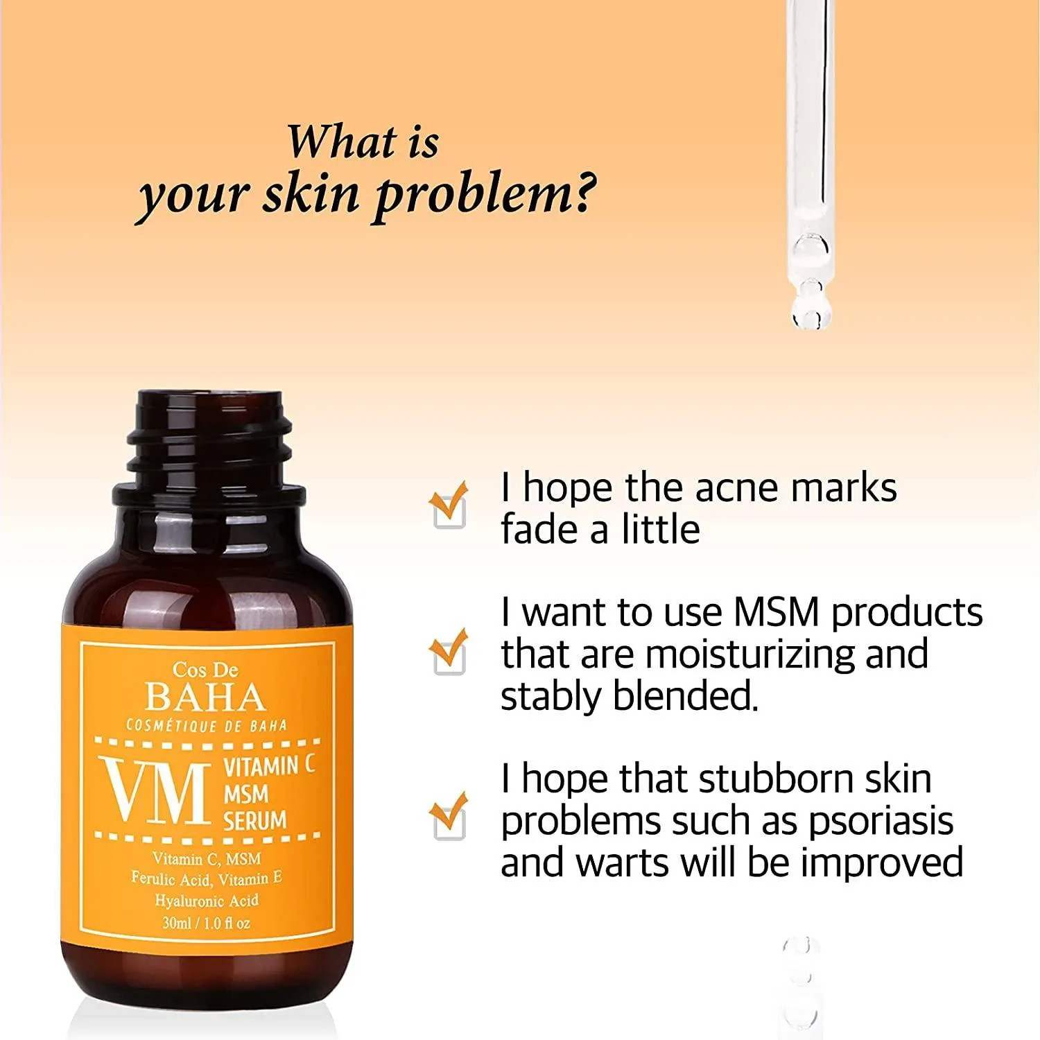 [Cos De BAHA] VM Vitamin C MSM Serum 30ml