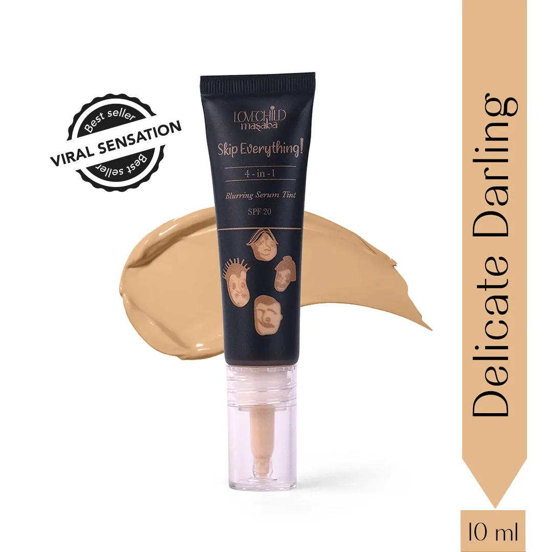 Delicate Darling- Skip Everything Blurring Serum Skin Tint  4-in-1 Benefits
