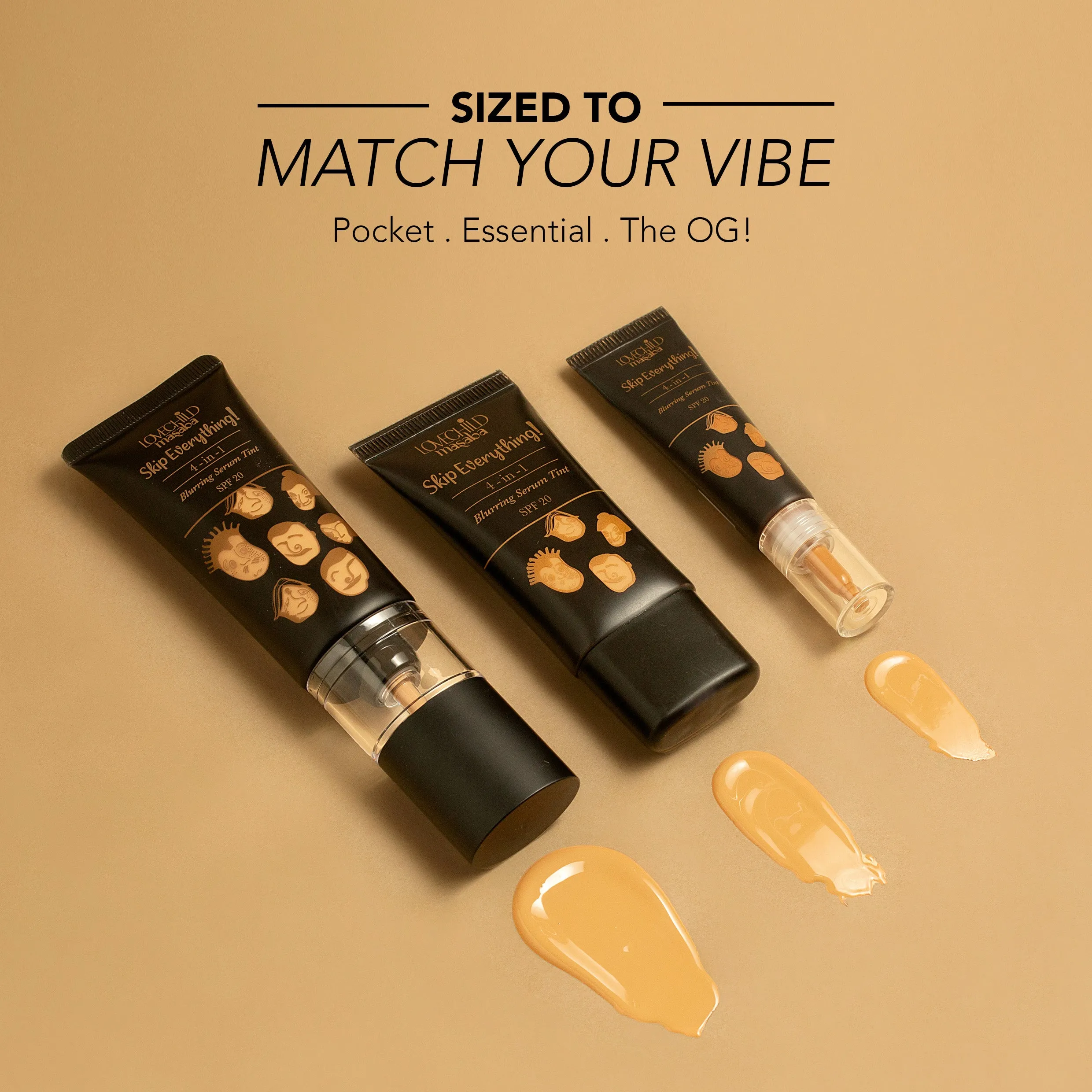 Delicate Darling- Skip Everything Blurring Serum Skin Tint  4-in-1 Benefits