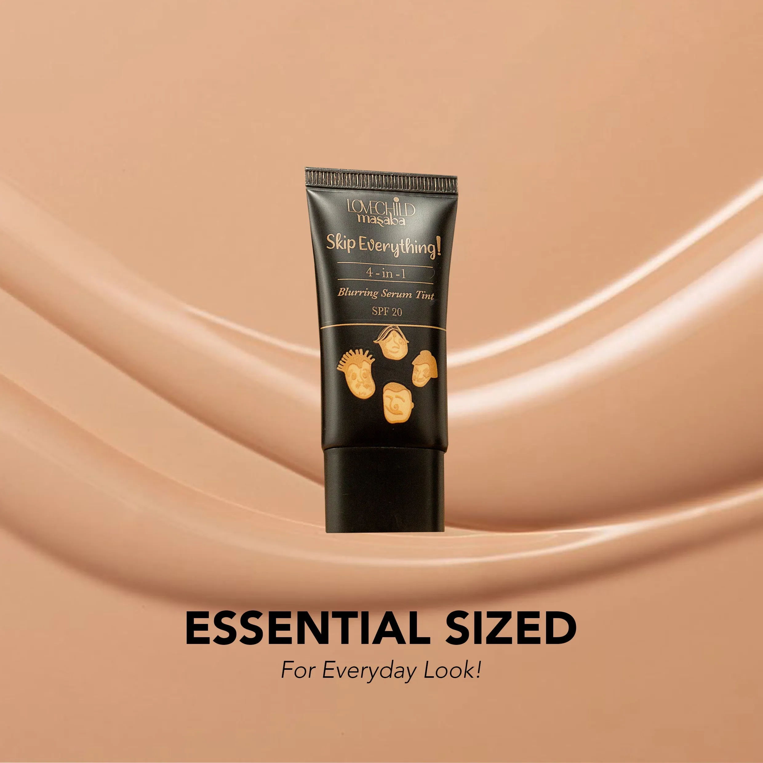 Delicate Darling- Skip Everything Blurring Serum Skin Tint  4-in-1 Benefits