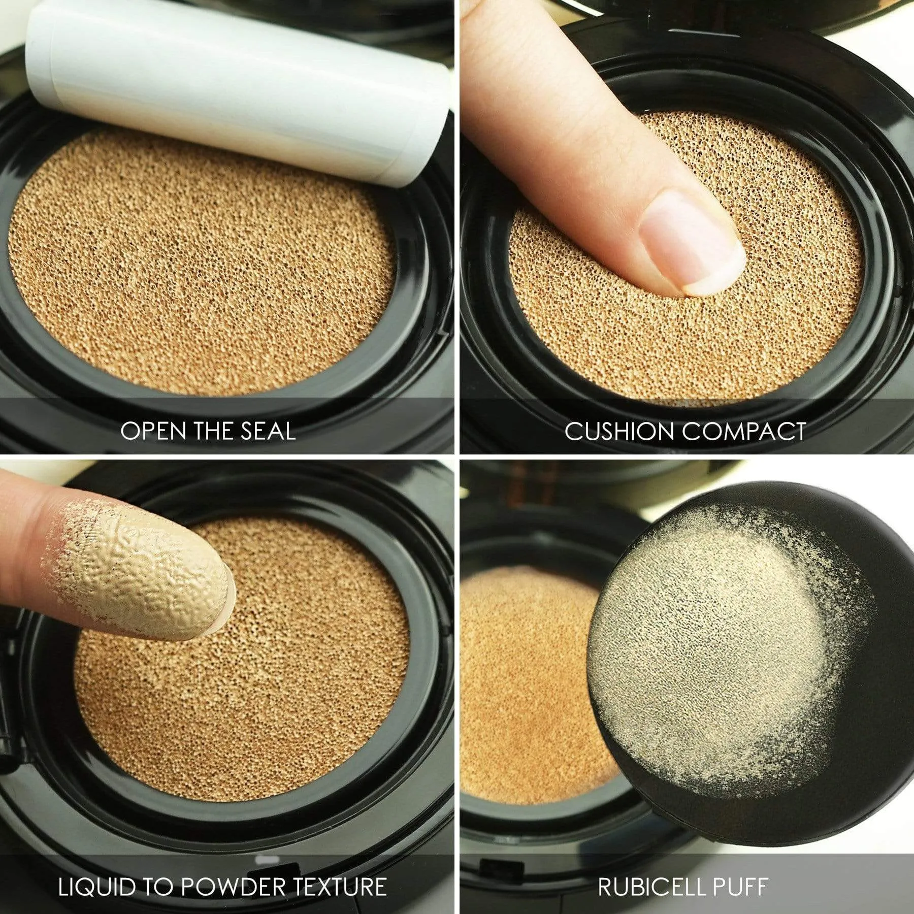 FITS ORIGINAL ROUND COMPACT ONLY _10 Collagen Cushion Compact Foundation Refill - Winner Best Foundation
