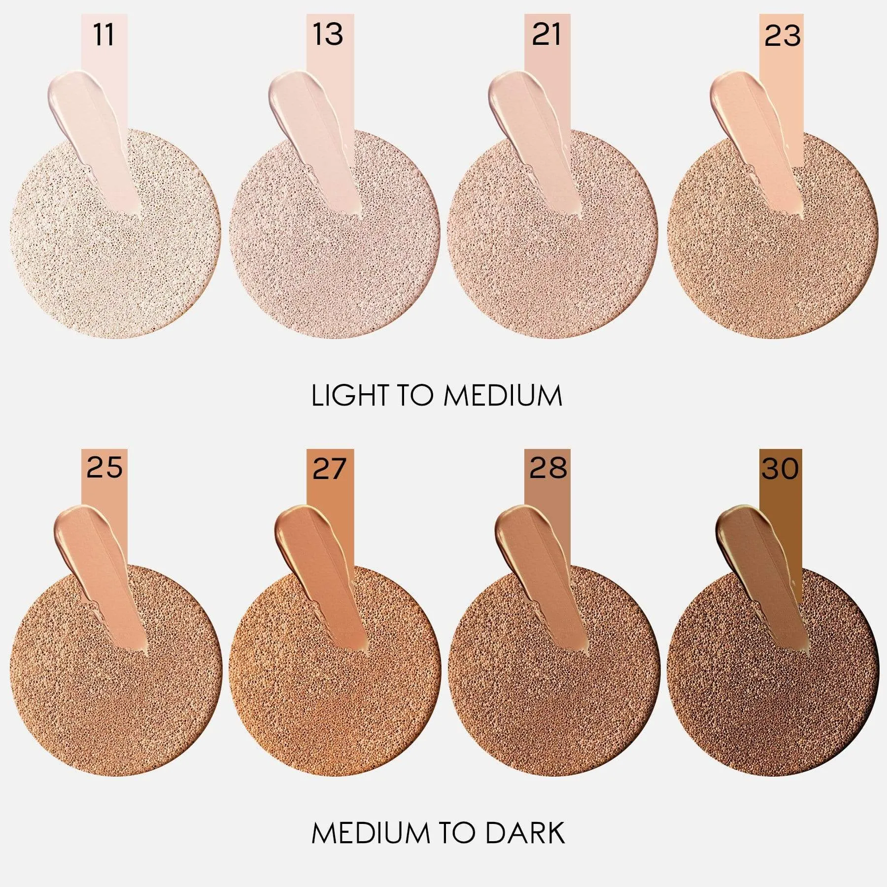 FITS ORIGINAL ROUND COMPACT ONLY _10 Collagen Cushion Compact Foundation Refill - Winner Best Foundation