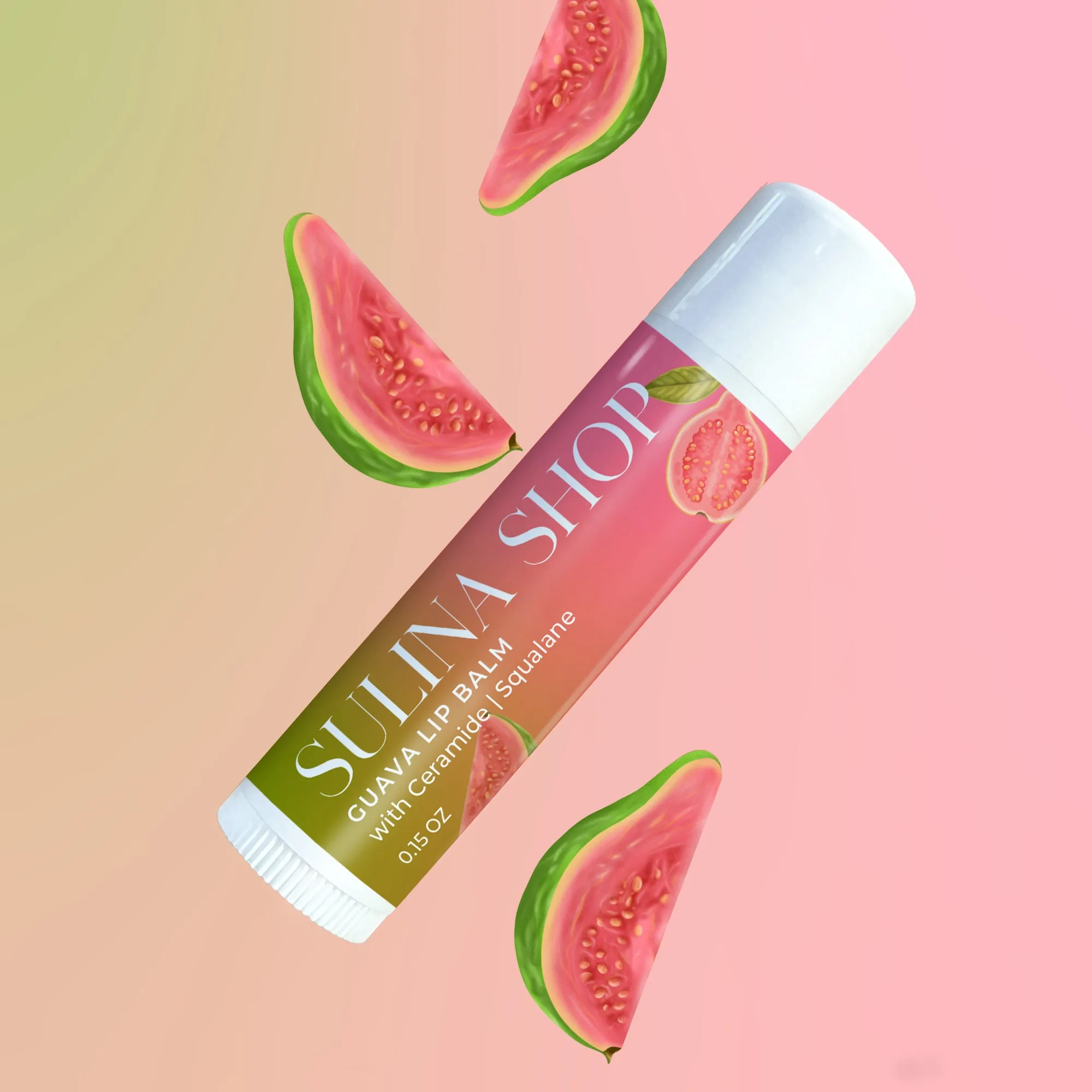 Guava Lip Balm with Ceramide