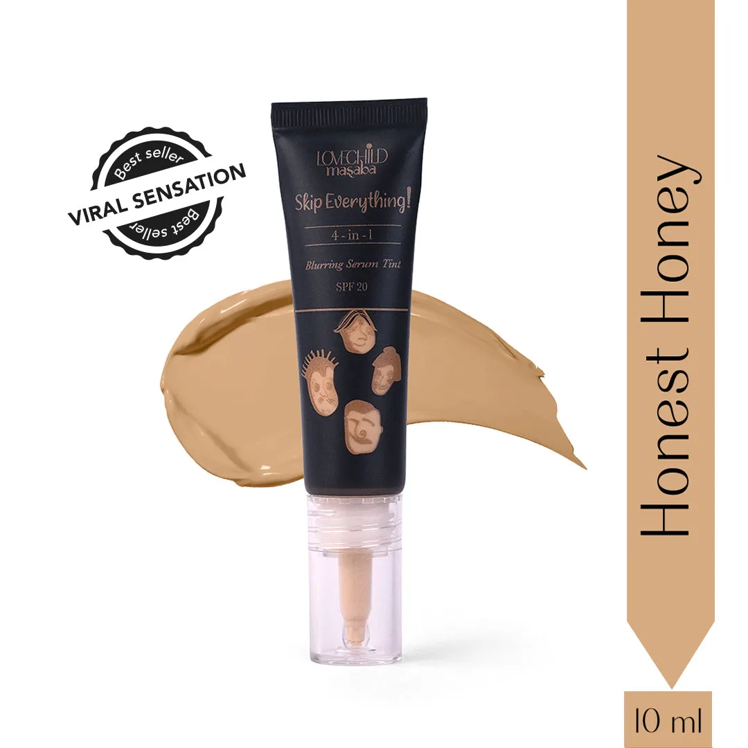 Honest Honey- Skip Everything Blurring Serum Skin Tint  4-in-1 Benefits