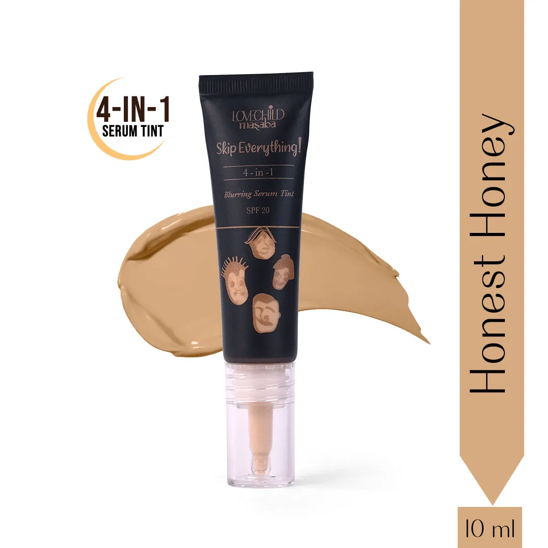 Honest Honey- Skip Everything Blurring Serum Skin Tint  4-in-1 Benefits