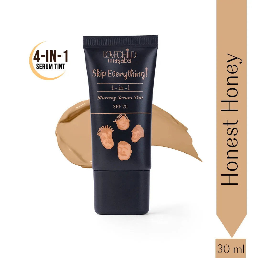 Honest Honey- Skip Everything Blurring Serum Skin Tint  4-in-1 Benefits