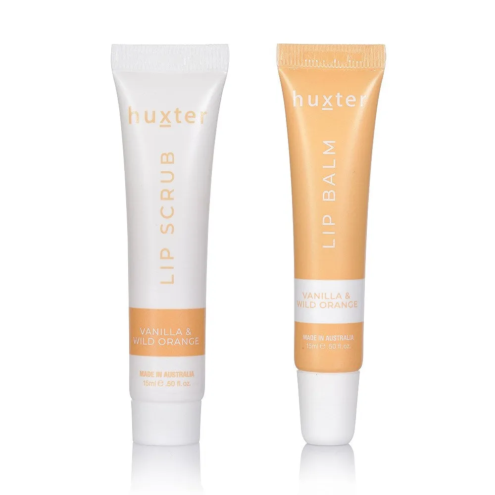 Huxter Lip Therapy Duo - Vanilla & Wild Orange