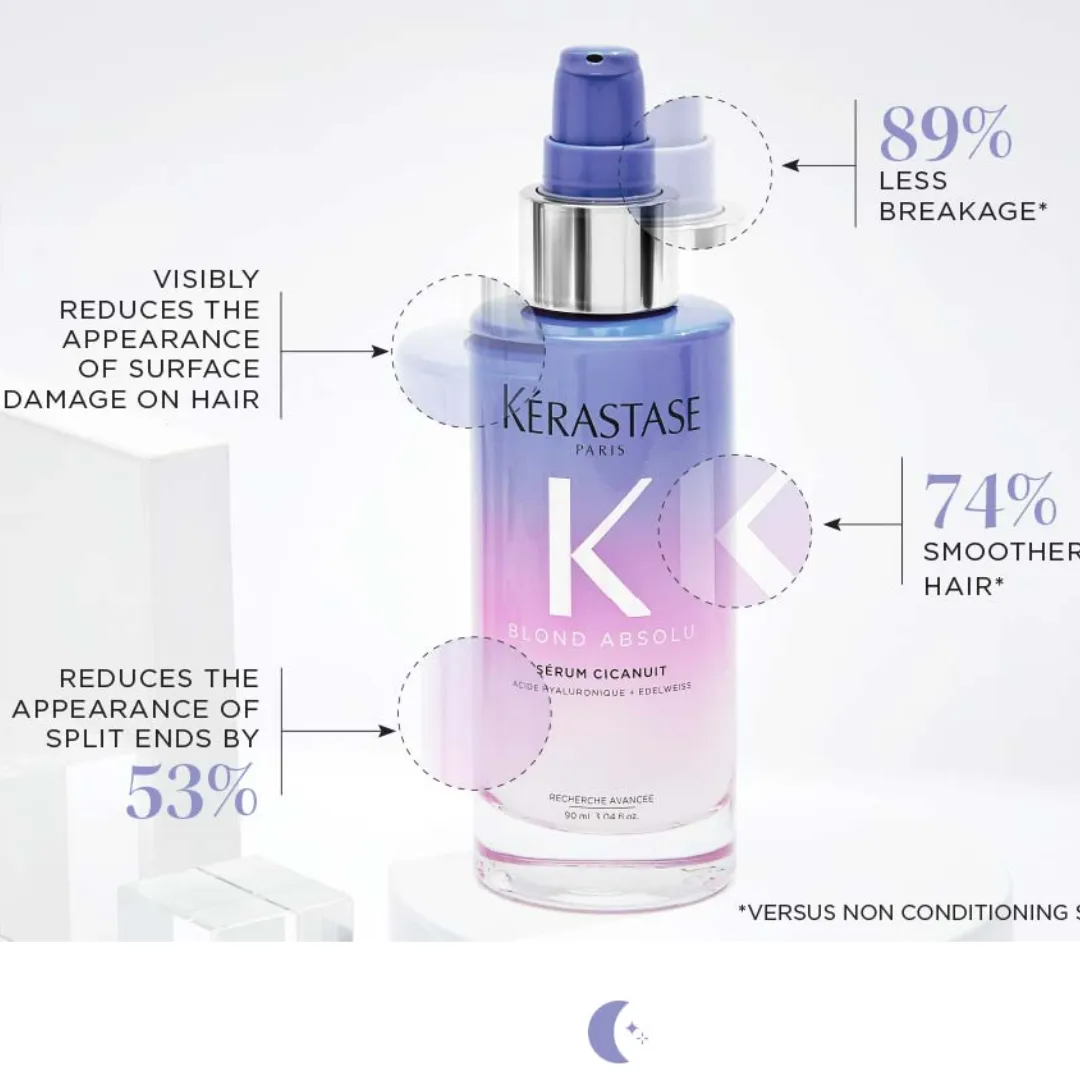 Kérastase Blond Absolu Serum Cicanuit Night Hair Serum 90ml