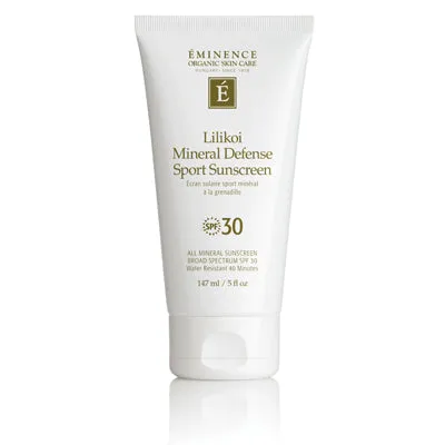 Lilikoi Mineral Defense Sport Sunscreen SPF30