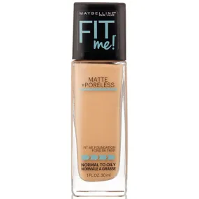 MAYBELLINE - Fit Me Matte   Poreless Foundation 235 Pure Beige - 1 fl. oz. (30 ml)