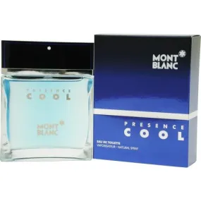 Mont Blanc Presence Cool By Mont Blanc Edt Spray 2.5 Oz