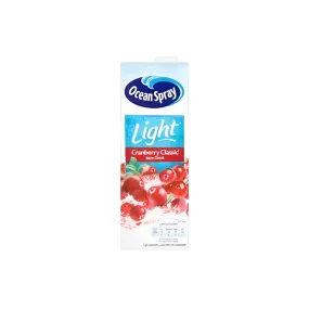 Ocean Spray Cranberry Light Juice 1000ml – Low-Sugar Cranberry Drink