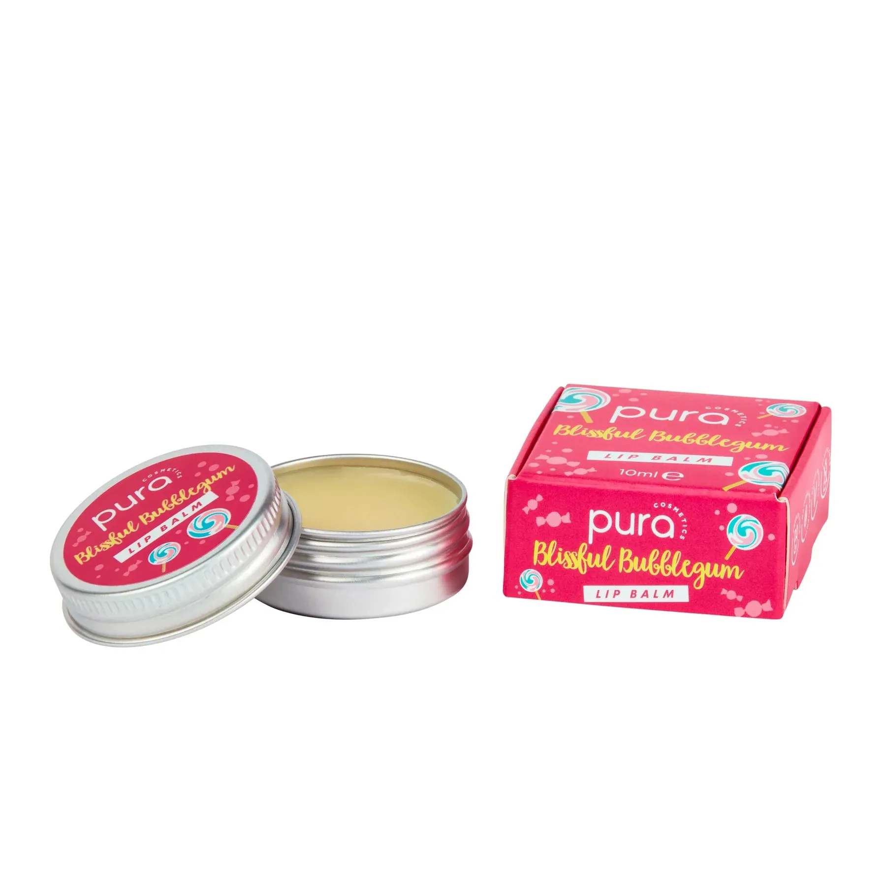 Pura Cosmetics - Blissful Bubblegum Lip Balm