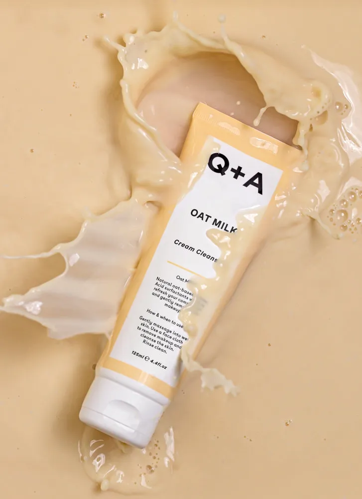 Q A Oat Milk Cream Cleanser