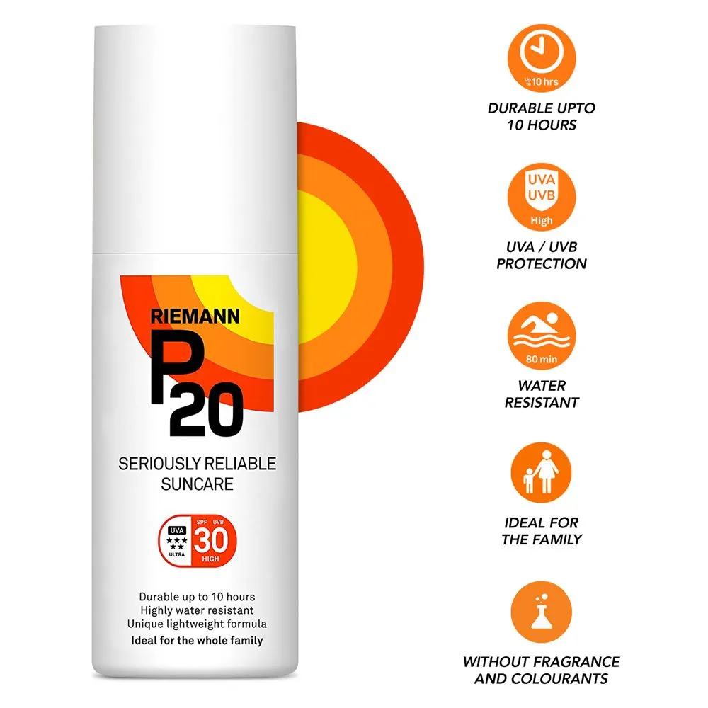 Riemann P20 SPF30 HIGH Sunscreen Lotion 100ml UVA & UVB Protection