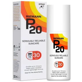 Riemann P20 SPF30 HIGH Sunscreen Lotion 100ml UVA & UVB Protection