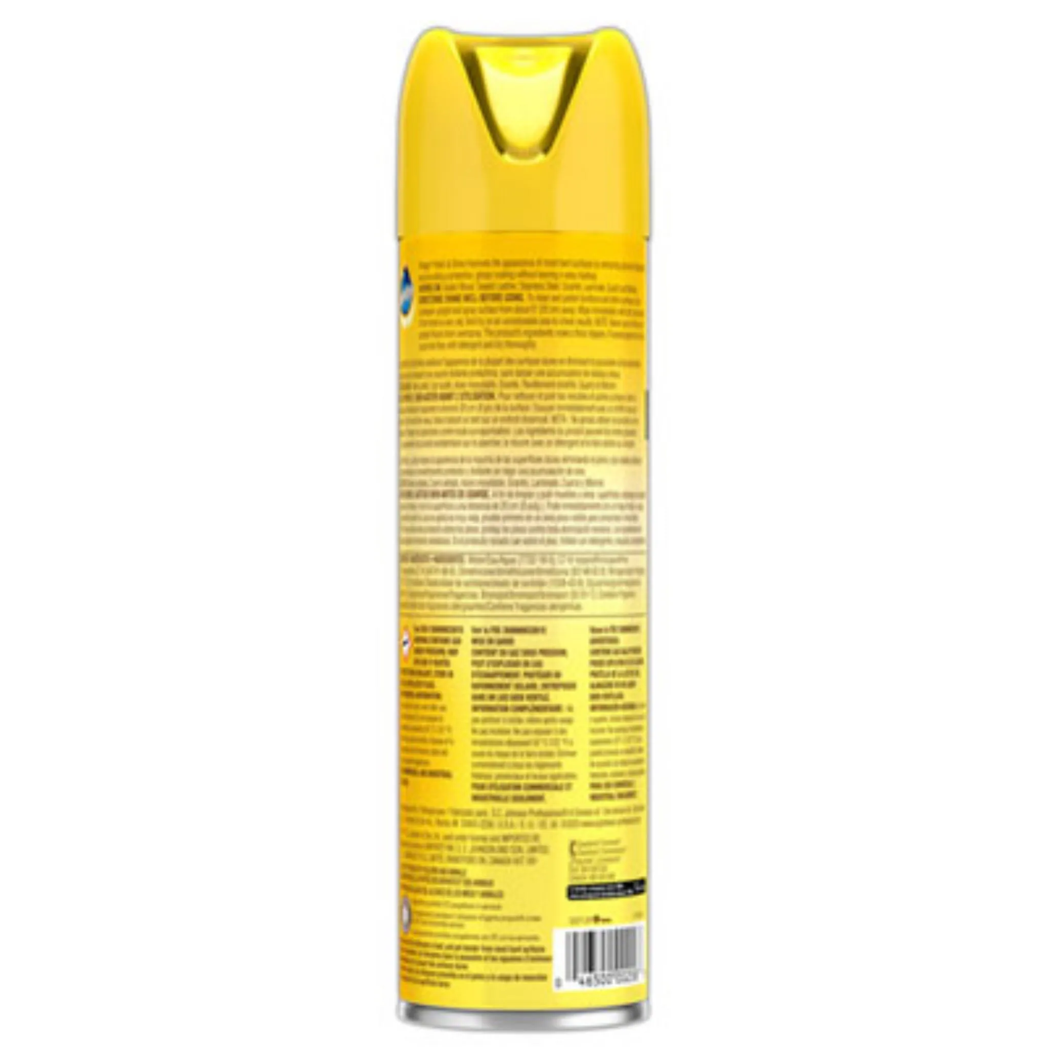 SC JOHNSON SJN301168 Furniture Polish, Lemon, 14.2 Oz Aerosol Spray, Carton of 6