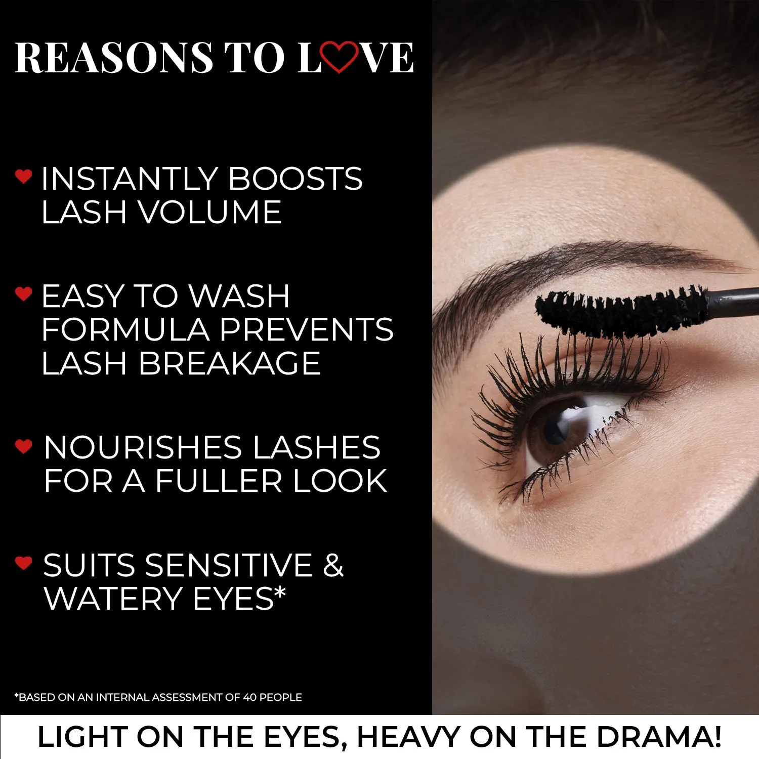 Serum-infused Volume Boost Mascara with Castor Oil and Coconut Oil : 8 ml