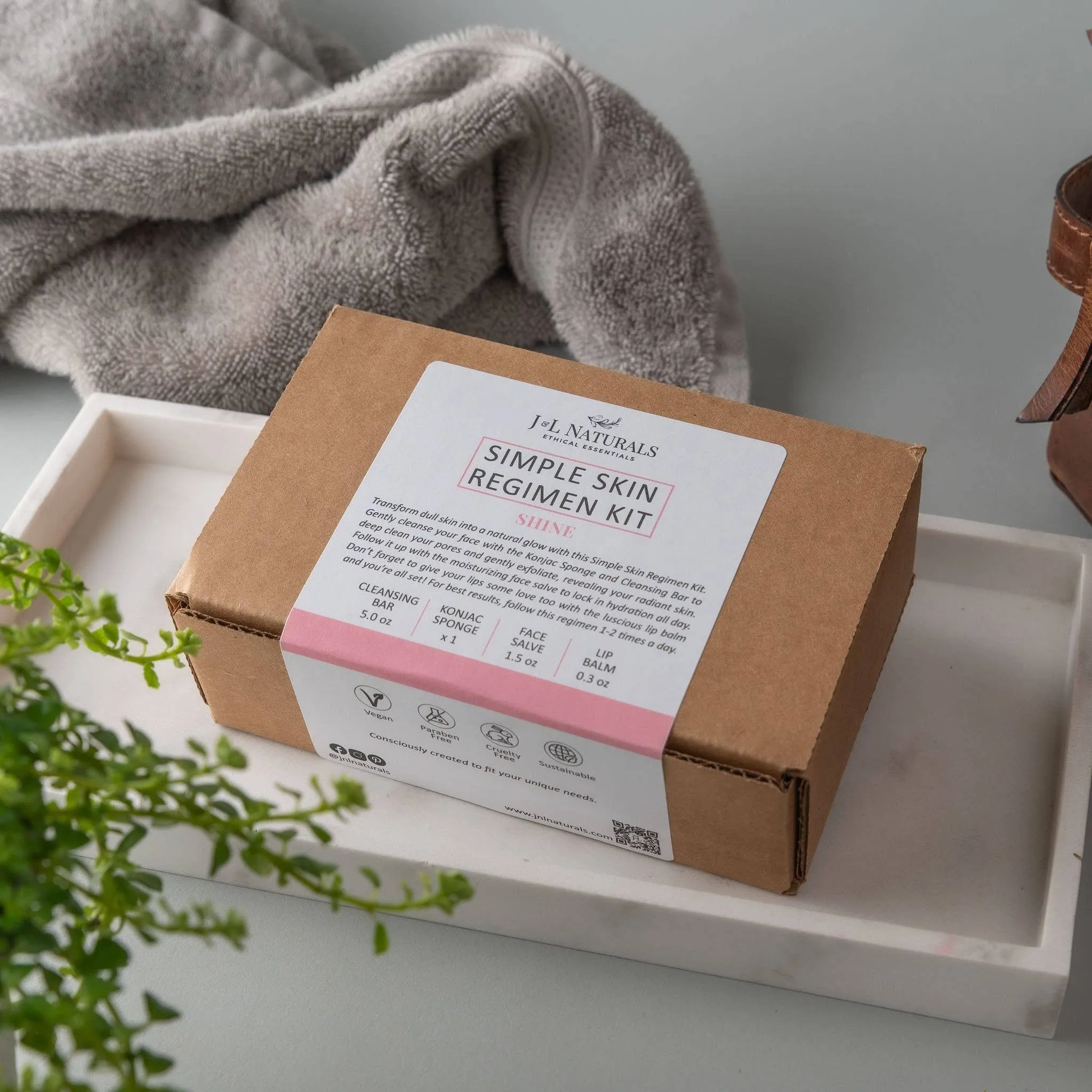 Shine Simple Skin Regimen Kit