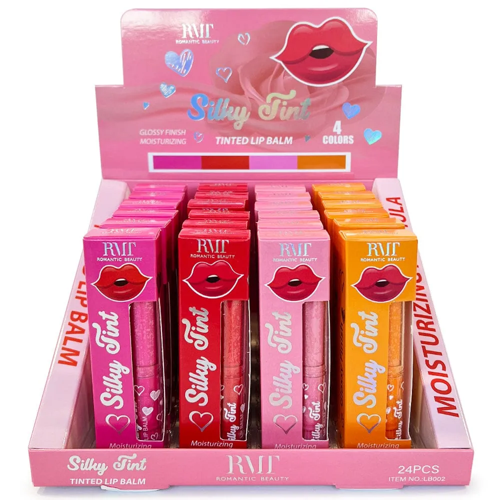 Silky Tint Glossy Tinted Lip Balm (24 units)