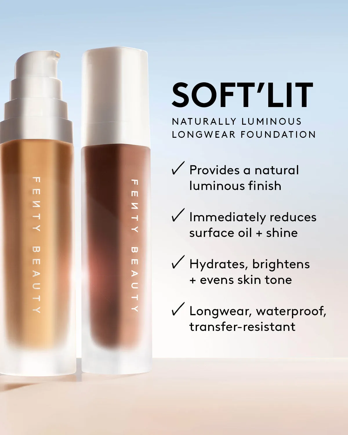 Soft'lit Naturally Luminous Longwear Foundation — 230
