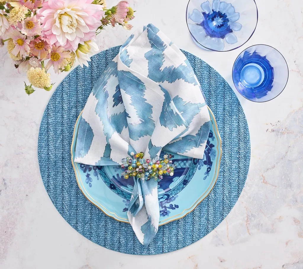 Spritz Napkin Rings, Set of 4
