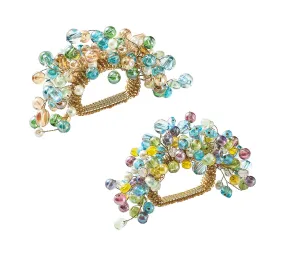 Spritz Napkin Rings, Set of 4
