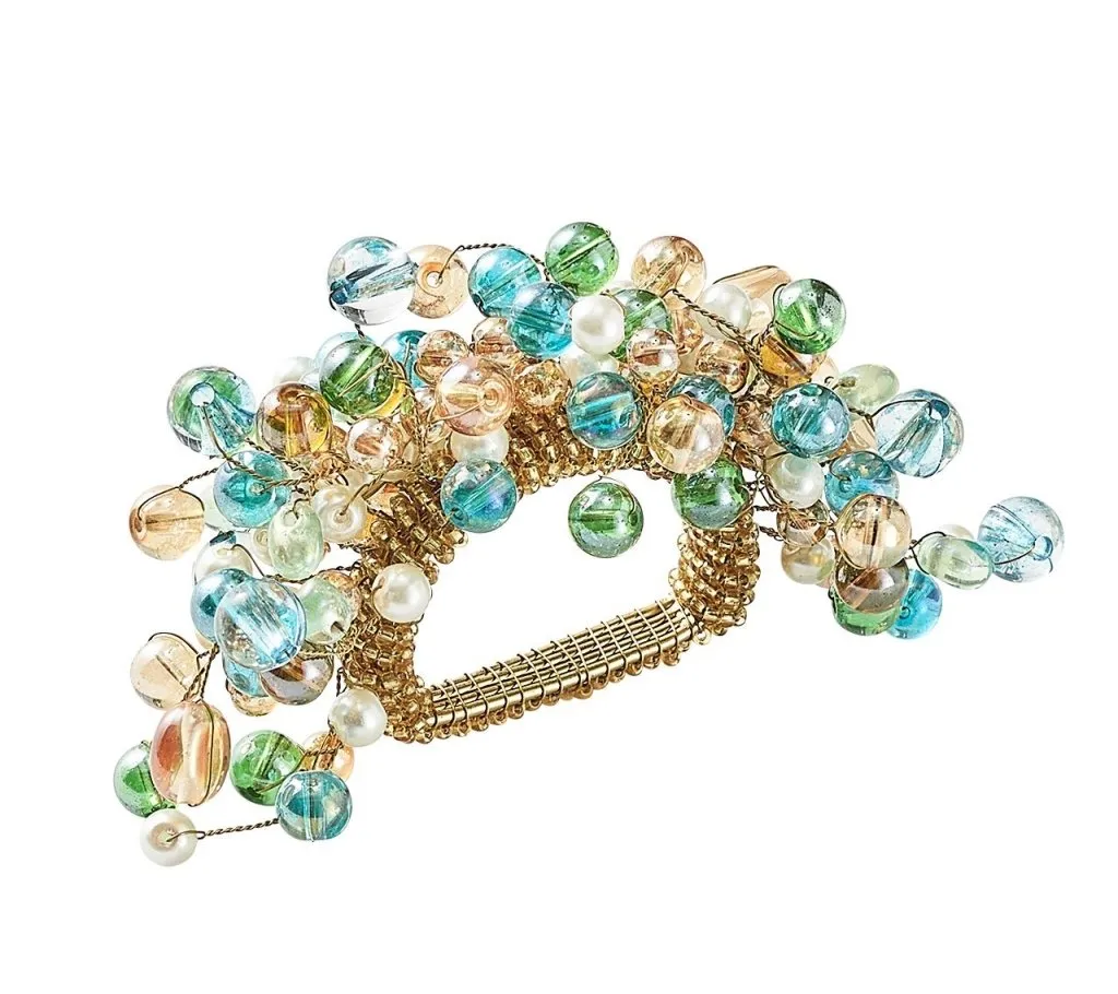 Spritz Napkin Rings, Set of 4