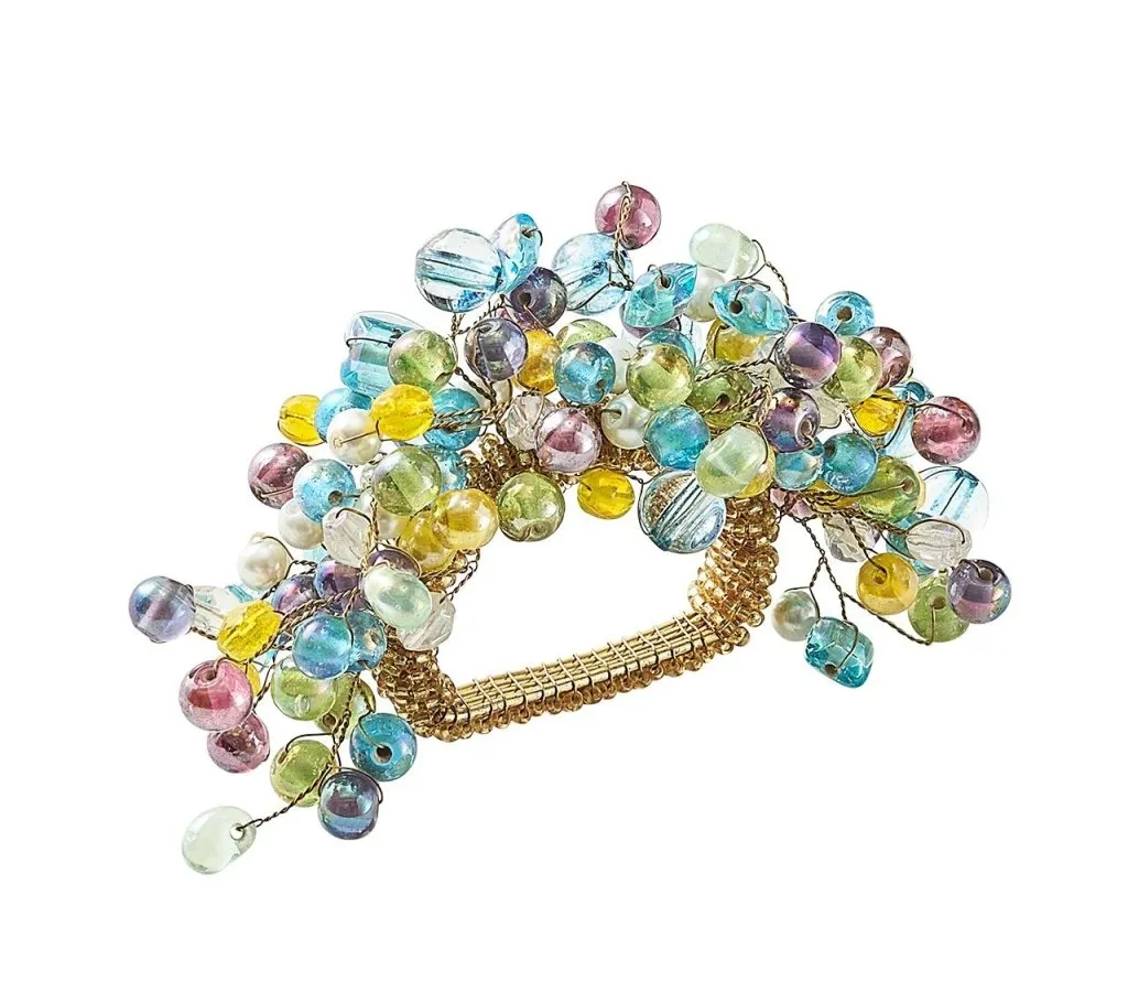 Spritz Napkin Rings, Set of 4