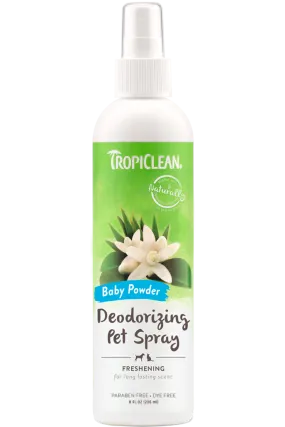 Tropiclean Baby Powder Deodorizing Pet Spray