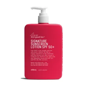We Are Feel Good Signature Sunscreen Lotion SPF50   400Ml
